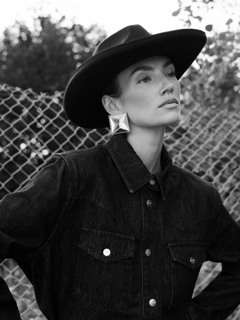 Lorena Rae featured in  the RAERE lookbook for Autumn/Winter 2023