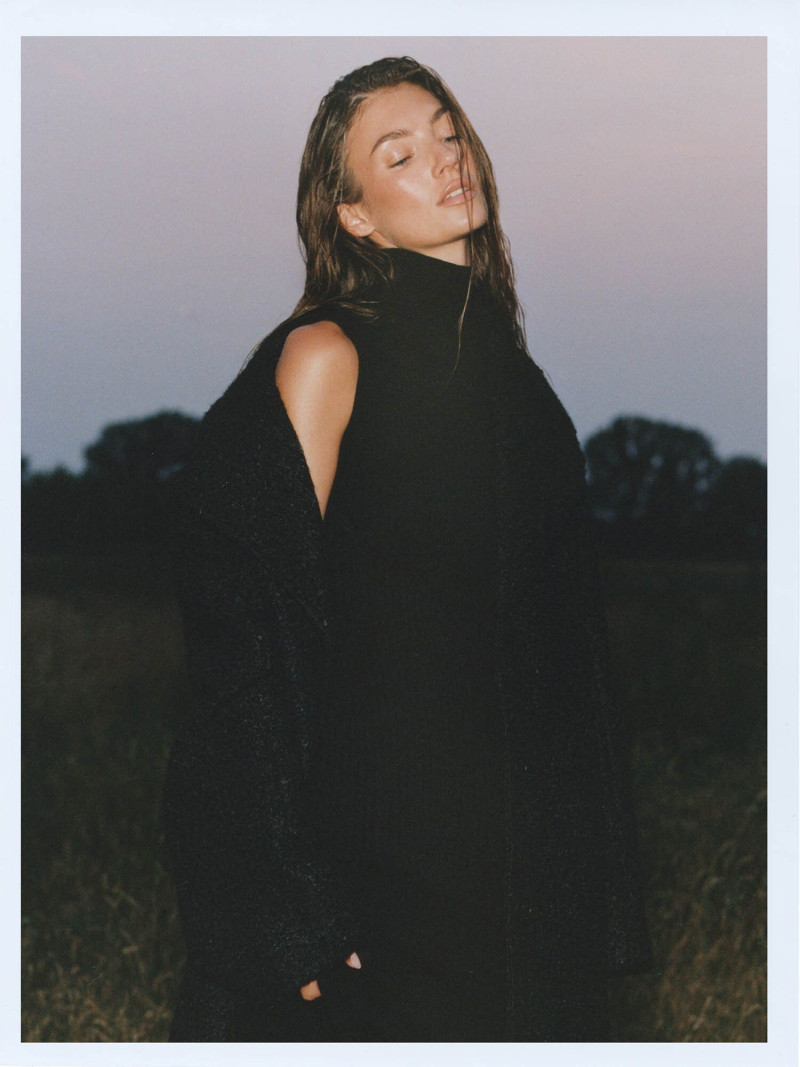 Lorena Rae featured in  the RAERE lookbook for Autumn/Winter 2023