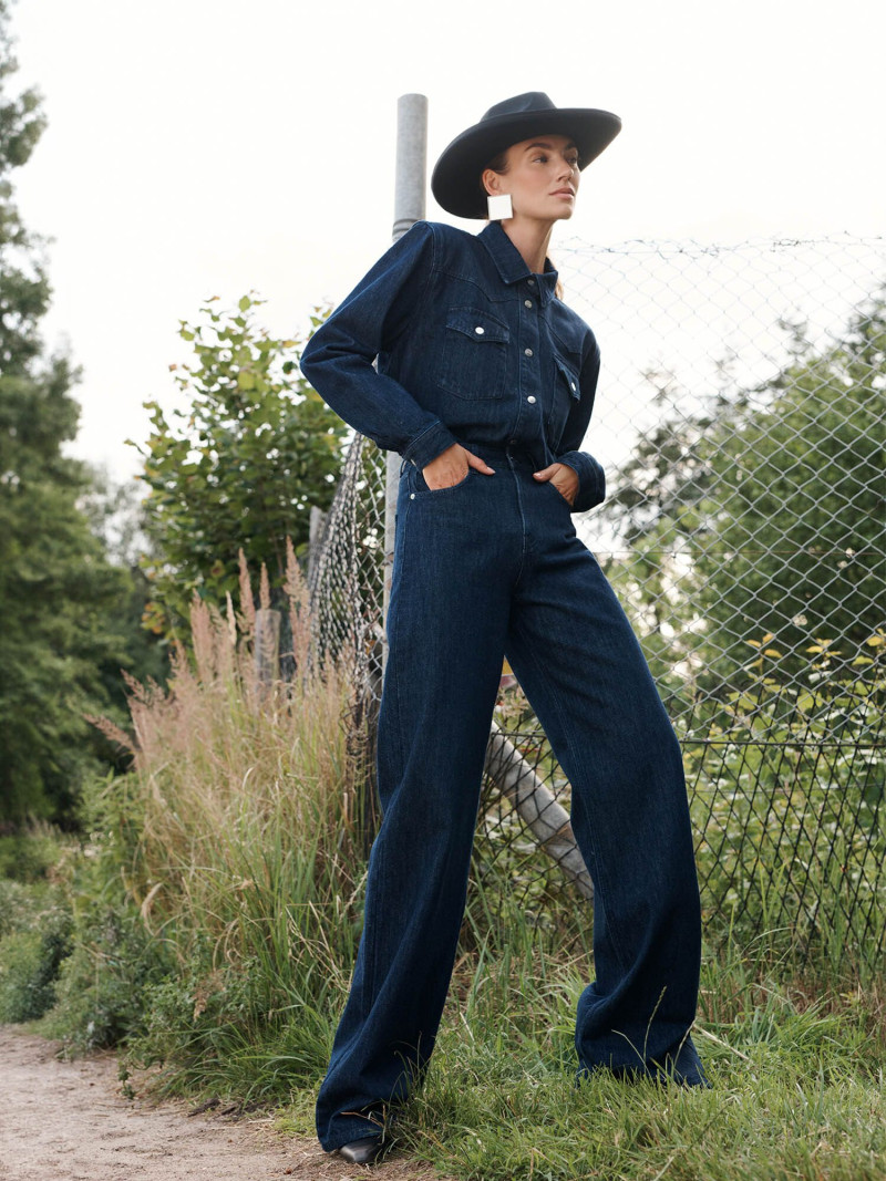 Lorena Rae featured in  the RAERE lookbook for Autumn/Winter 2023