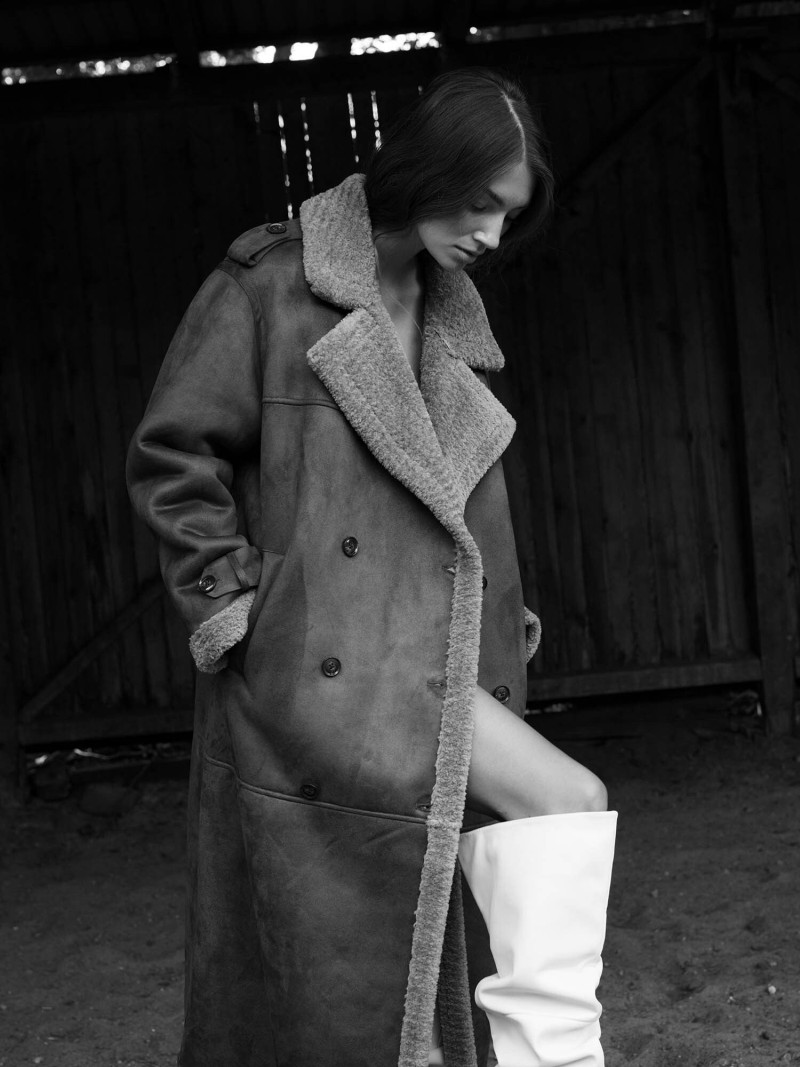 Lorena Rae featured in  the RAERE lookbook for Autumn/Winter 2023