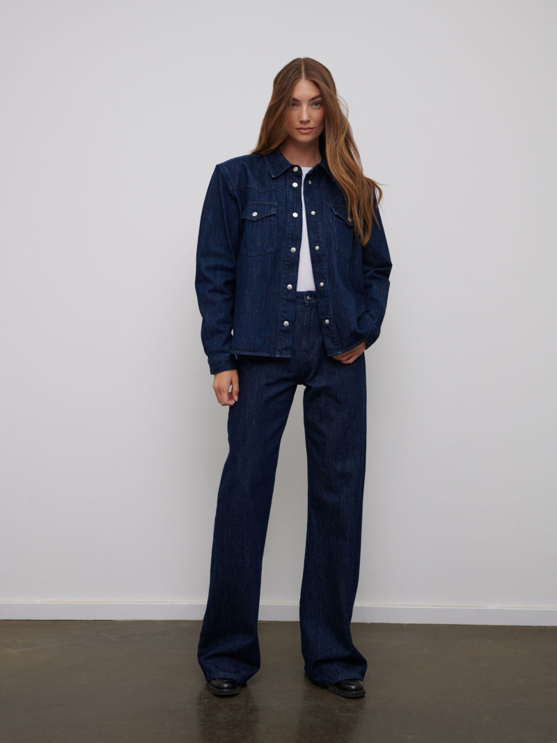 Lorena Rae featured in  the RAERE lookbook for Autumn/Winter 2023