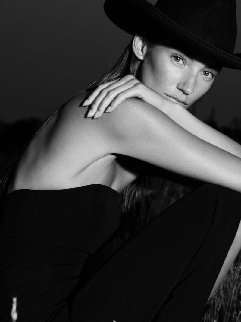 Lorena Rae featured in  the RAERE lookbook for Autumn/Winter 2023