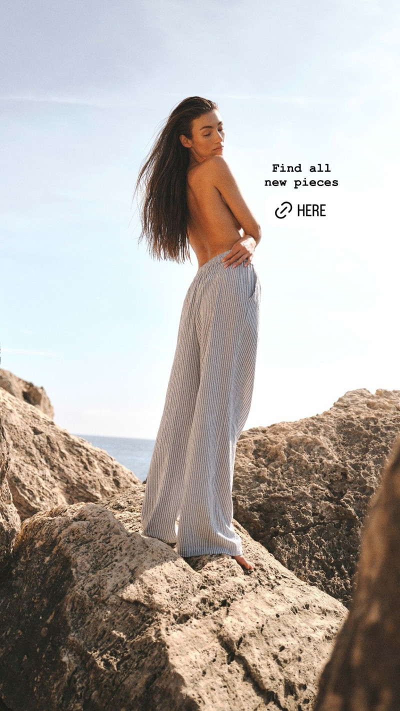 Lorena Rae featured in  the RAERE catalogue for Spring/Summer 2024