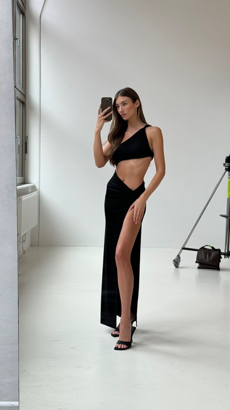 Lorena Rae featured in  the RAERE catalogue for Spring/Summer 2024