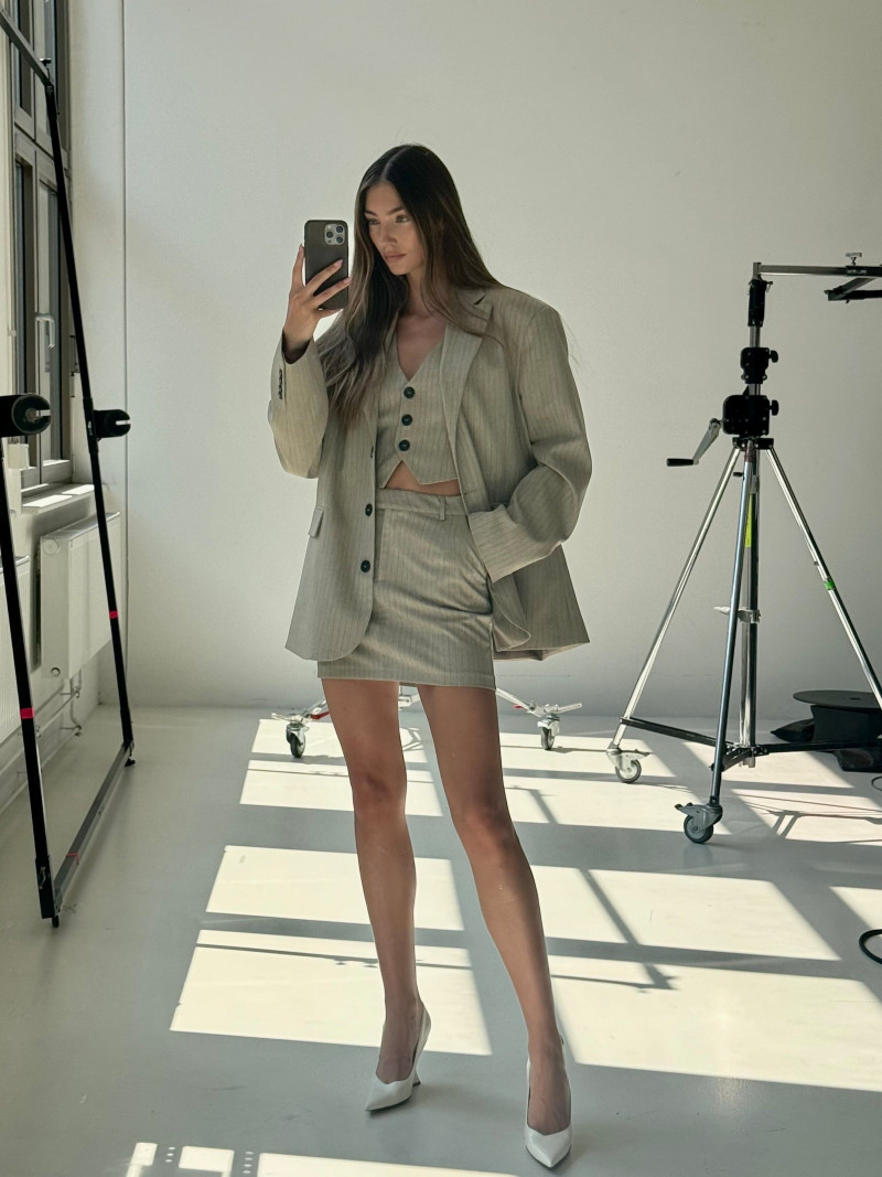 Lorena Rae featured in  the RAERE catalogue for Spring/Summer 2024