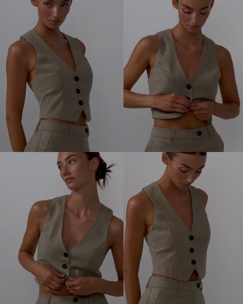 Lorena Rae featured in  the RAERE catalogue for Spring/Summer 2024