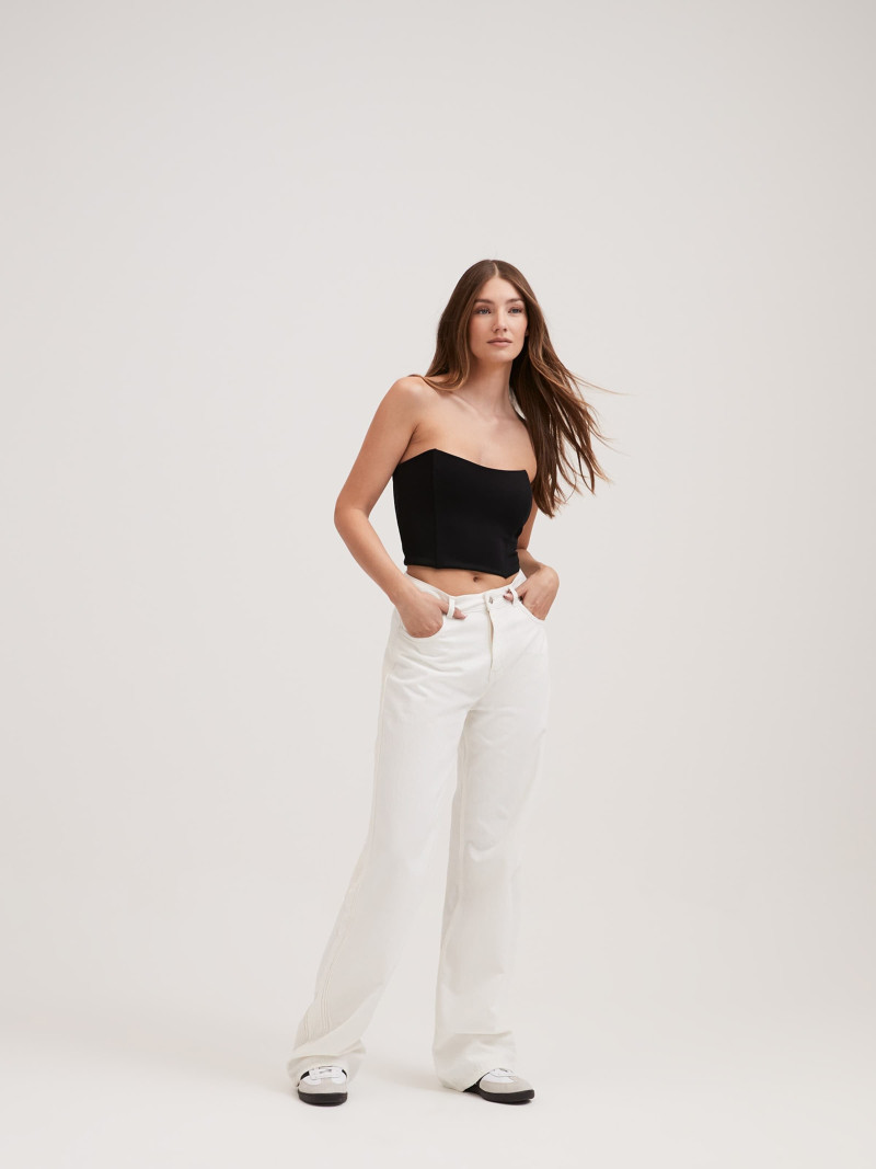 Lorena Rae featured in  the RAERE catalogue for Spring/Summer 2023