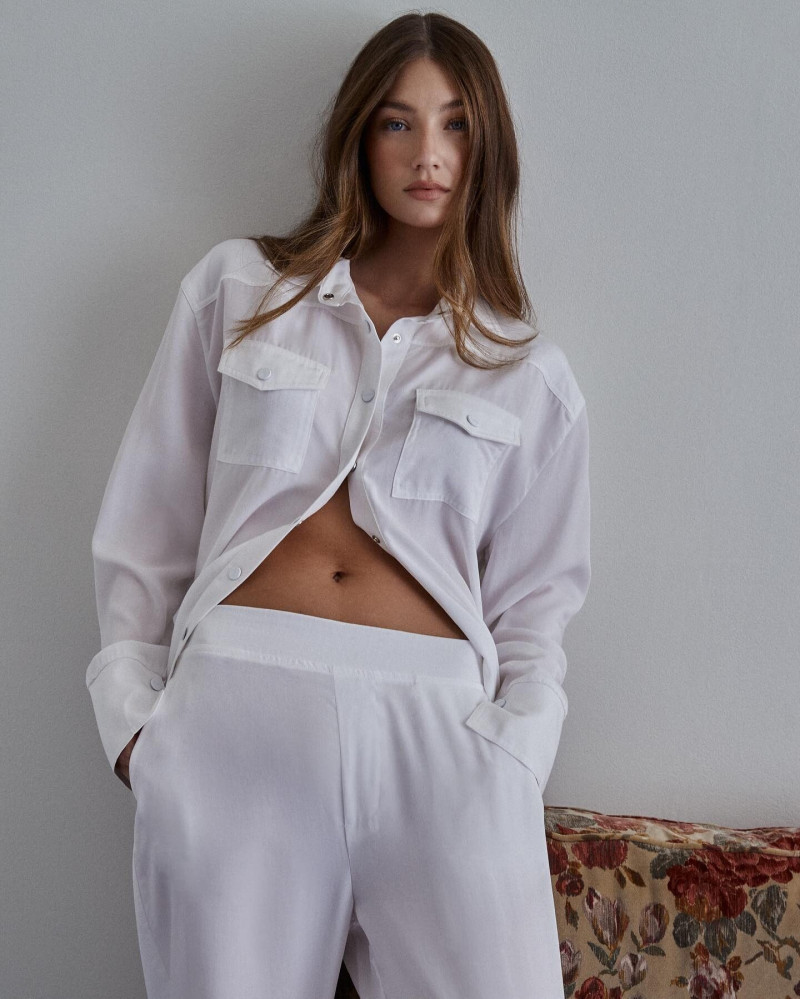 Lorena Rae featured in  the RAERE catalogue for Spring/Summer 2023