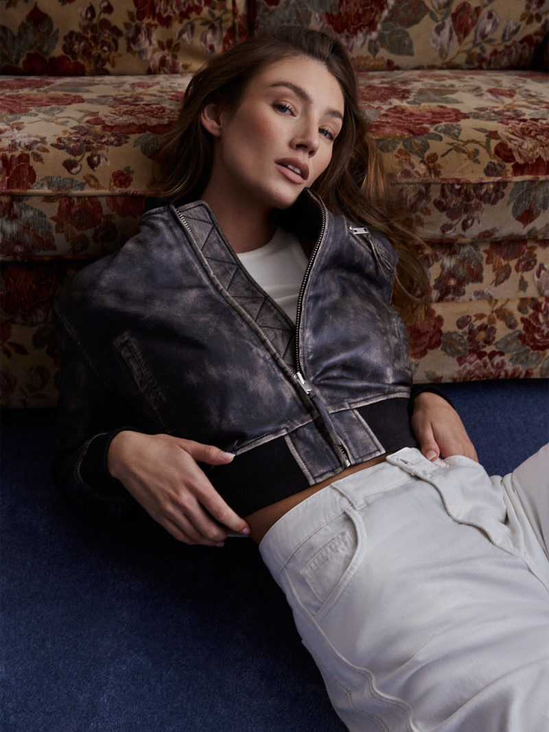 Lorena Rae featured in  the RAERE catalogue for Spring/Summer 2023