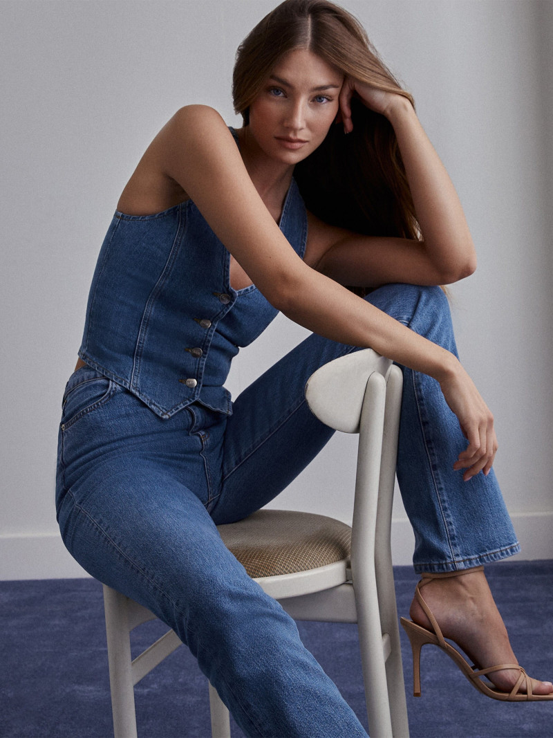 Lorena Rae featured in  the RAERE catalogue for Spring/Summer 2023