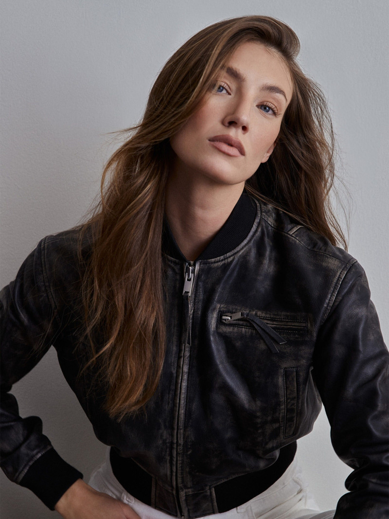 Lorena Rae featured in  the RAERE catalogue for Spring/Summer 2023