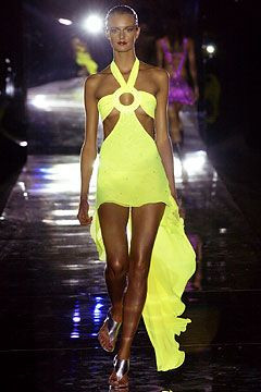 Julien Macdonald fashion show for Spring/Summer 2004