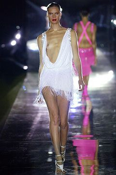 Julien Macdonald fashion show for Spring/Summer 2004