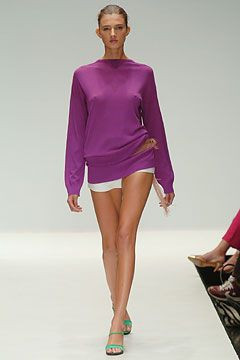 Krizia fashion show for Spring/Summer 2004
