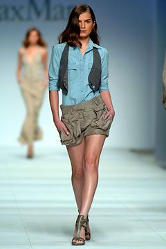 Max Mara fashion show for Spring/Summer 2004