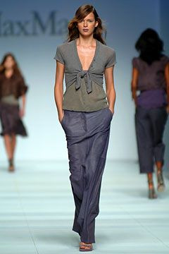 Max Mara fashion show for Spring/Summer 2004
