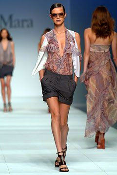 Max Mara fashion show for Spring/Summer 2004