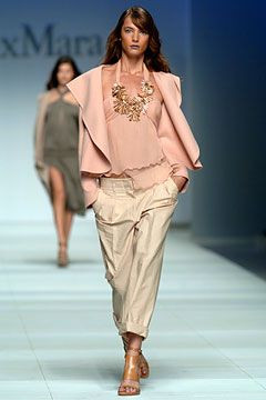 Max Mara fashion show for Spring/Summer 2004