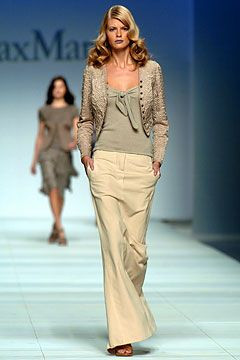 Max Mara fashion show for Spring/Summer 2004