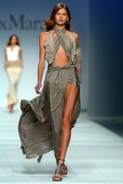 Max Mara fashion show for Spring/Summer 2004