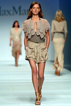 Max Mara fashion show for Spring/Summer 2004