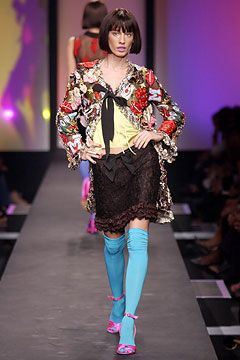 Moschino fashion show for Spring/Summer 2004