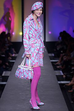 Moschino fashion show for Spring/Summer 2004