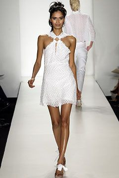 Peter Som fashion show for Spring/Summer 2004