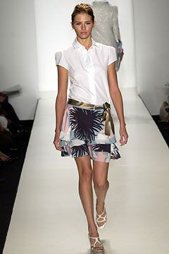 Peter Som fashion show for Spring/Summer 2004