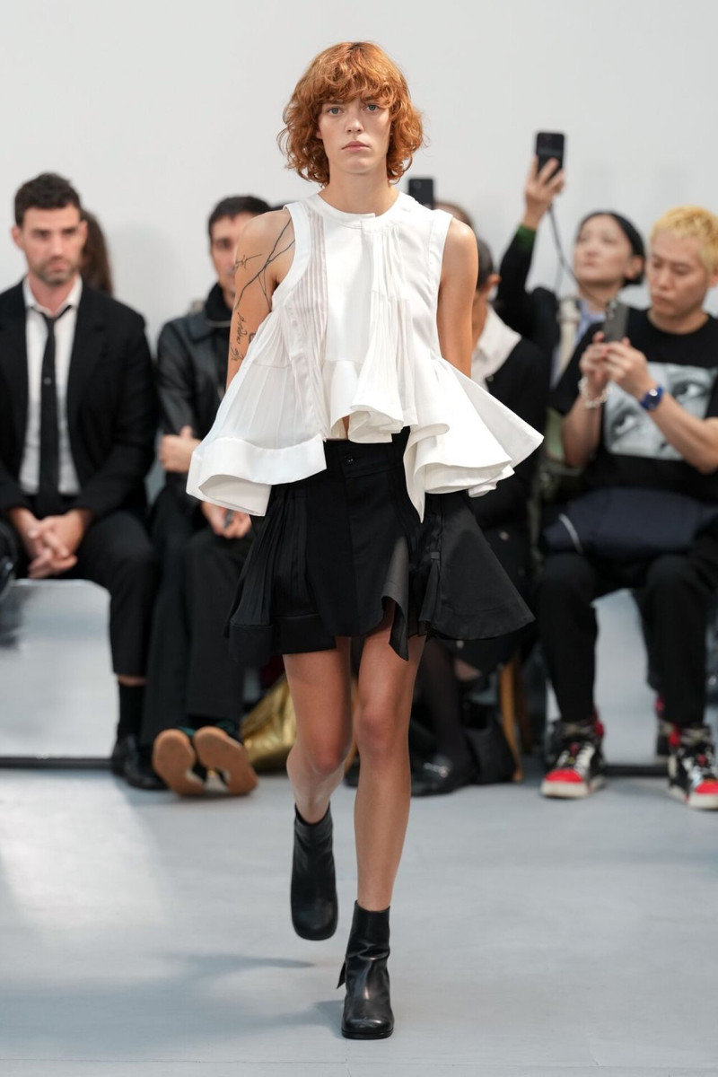 Sacai fashion show for Spring/Summer 2026