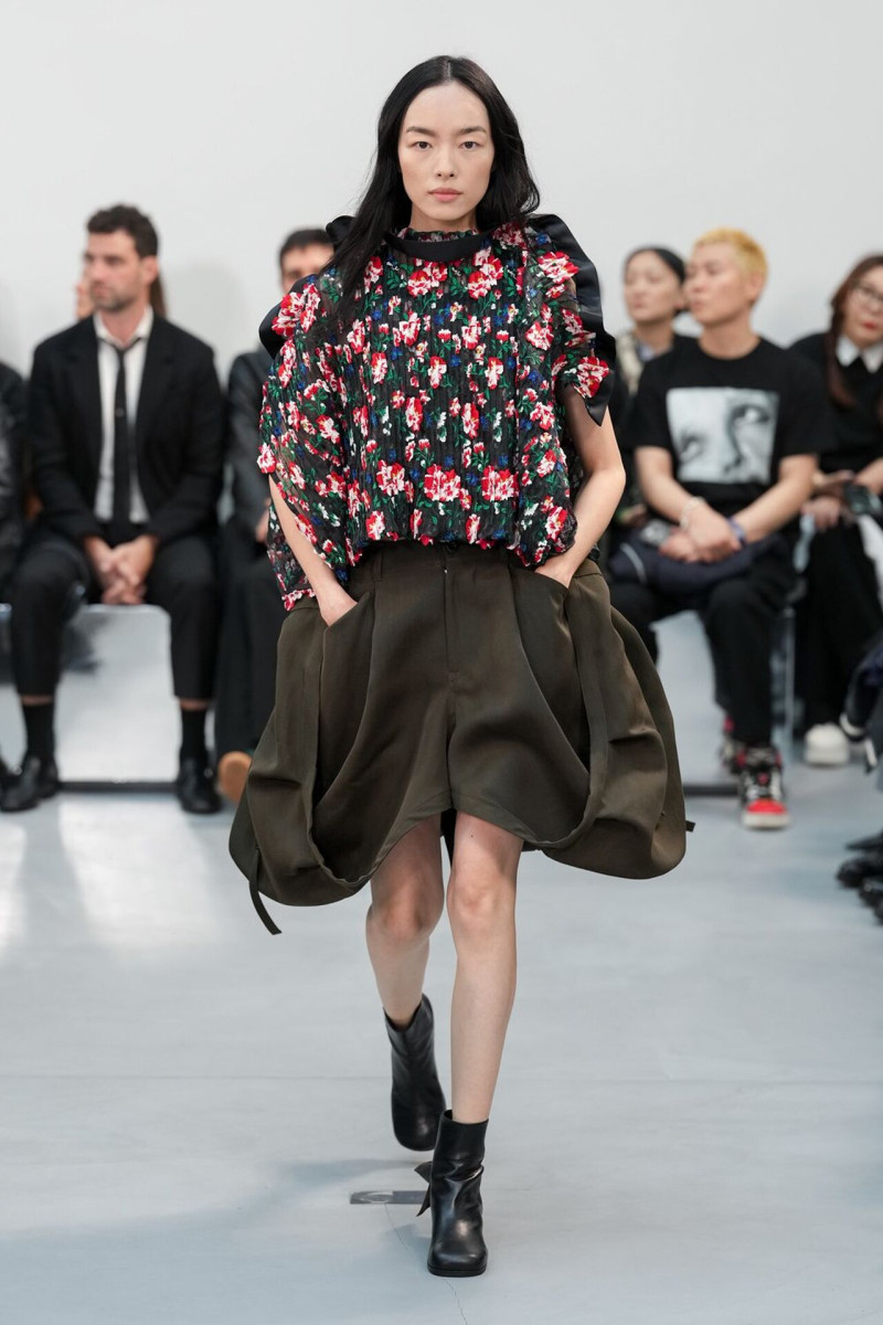 Sacai fashion show for Spring/Summer 2026