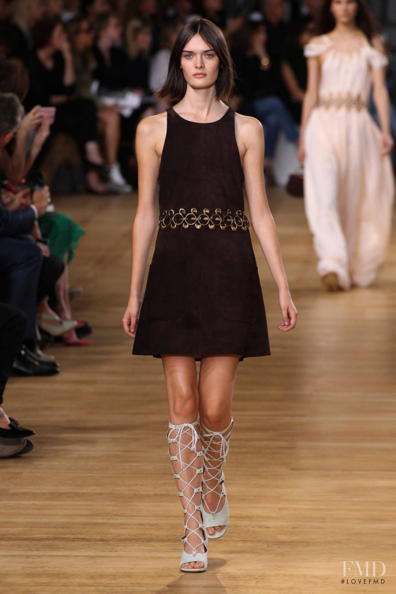 Sam Rollinson featured in  the Chloe fashion show for Spring/Summer 2015
