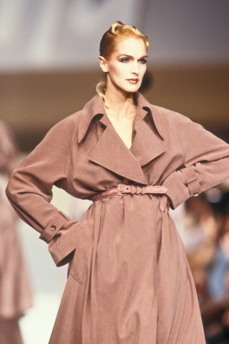 Dianne De Witt featured in  the Montana fashion show for Spring/Summer 1989