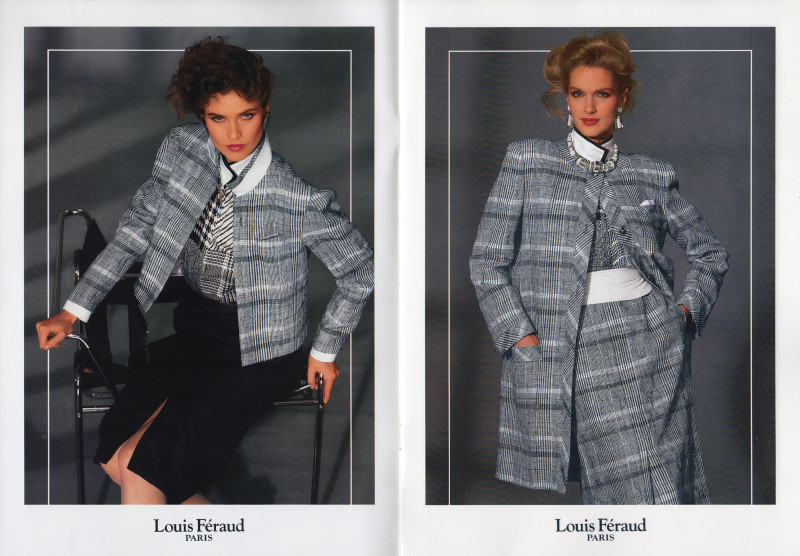 Carol Alt featured in  the Louis Feraud catalogue for Spring/Summer 1985