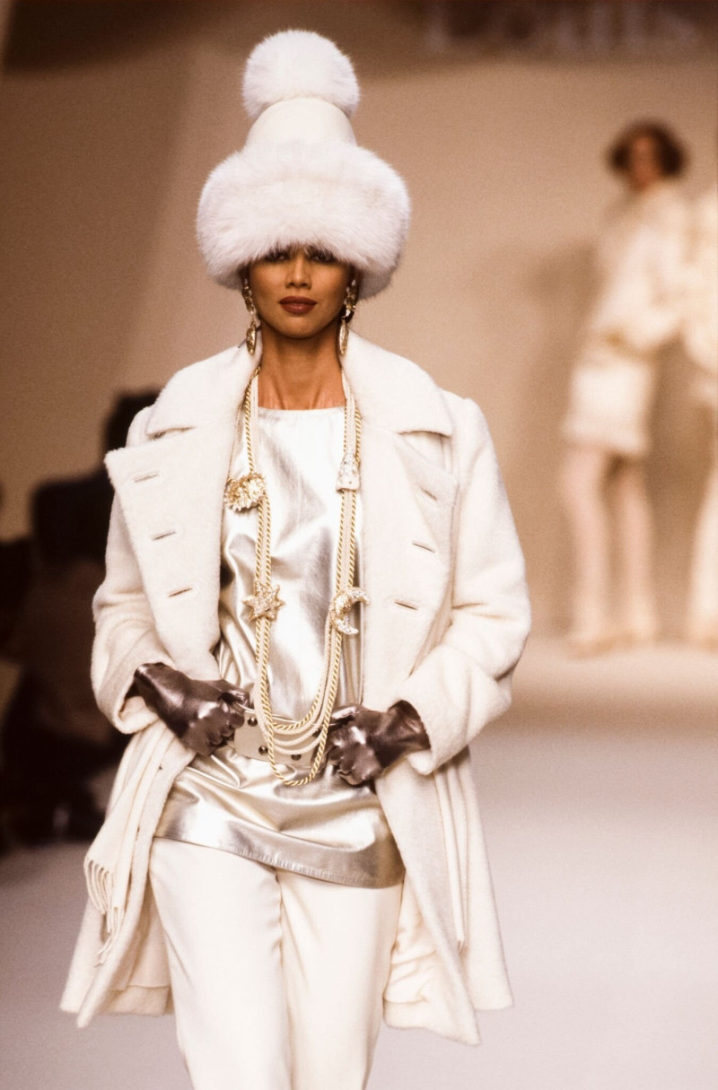 Perine Fernando featured in  the Louis Feraud fashion show for Autumn/Winter 1994