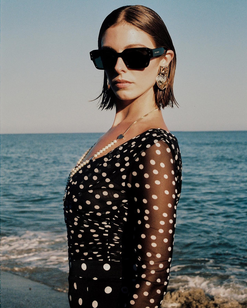 Carmella Rose featured in  the Dolce & Gabbana Social Media advertisement for Summer 2024