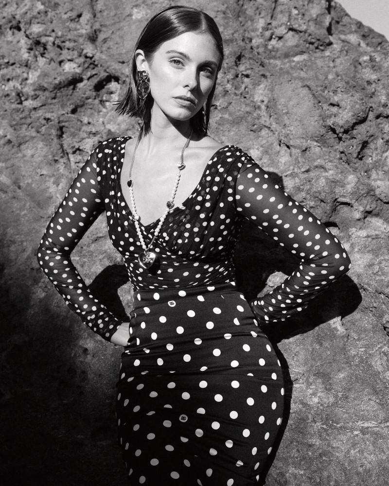 Carmella Rose featured in  the Dolce & Gabbana Social Media advertisement for Summer 2024