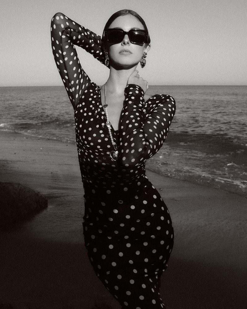 Carmella Rose featured in  the Dolce & Gabbana Social Media advertisement for Summer 2024
