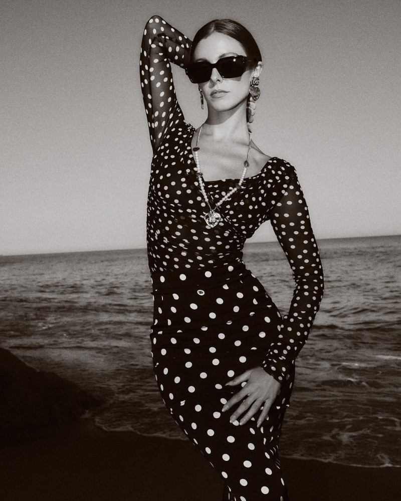 Carmella Rose featured in  the Dolce & Gabbana Social Media advertisement for Summer 2024