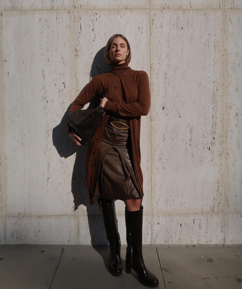 Carmella Rose featured in  the Tod\'s Social Media advertisement for Autumn/Winter 2024