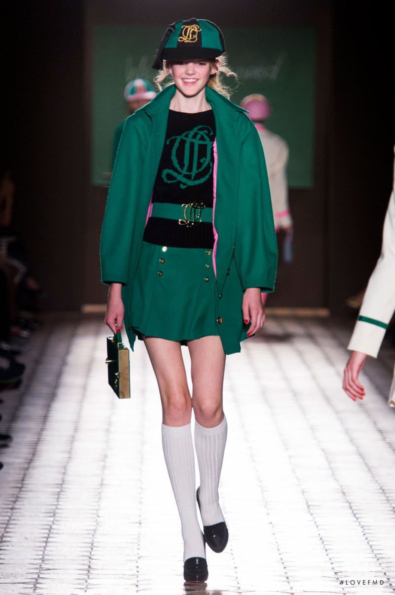 Madison Whittaker featured in  the Olympia Le-Tan fashion show for Spring/Summer 2015