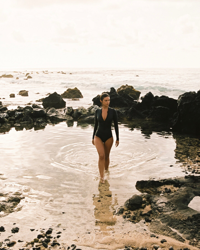 Carmella Rose featured in  the Abysse advertisement for Spring/Summer 2025