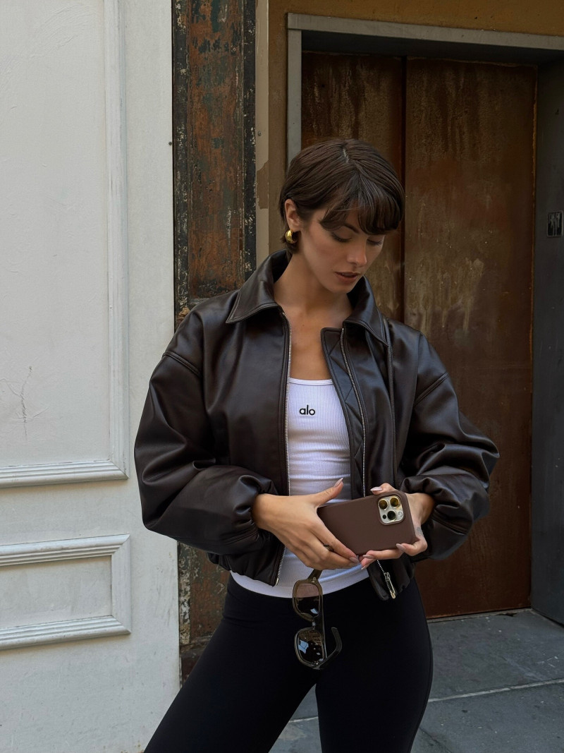 Carmella Rose featured in  the Alo Yoga lookbook for Autumn/Winter 2025