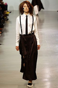 Y\'s by Yohji Yamamoto fashion show for Spring/Summer 2004
