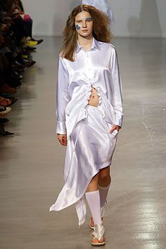 Y\'s by Yohji Yamamoto fashion show for Spring/Summer 2004