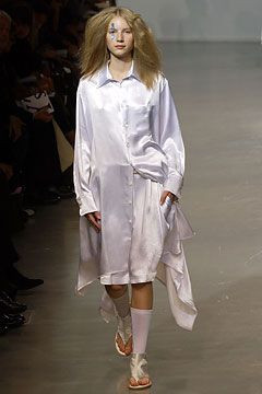 Y\'s by Yohji Yamamoto fashion show for Spring/Summer 2004
