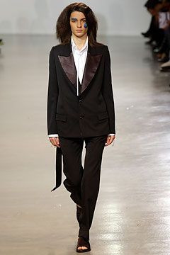 Y\'s by Yohji Yamamoto fashion show for Spring/Summer 2004