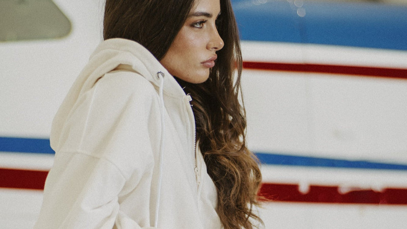 Margarida Corceiro featured in  the Missus Tracksuit Collection advertisement for Autumn/Winter 2024