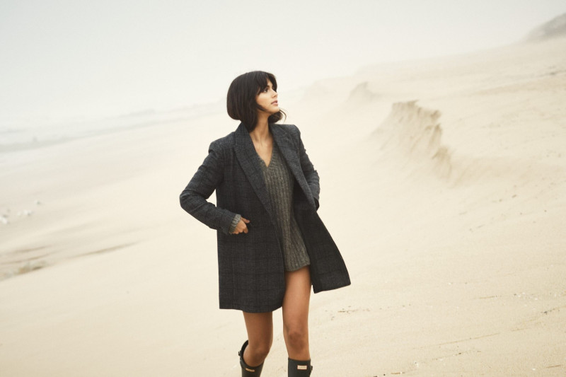 Francisca Cerqueira Gomes featured in  the Moscow Design advertisement for Autumn/Winter 2024