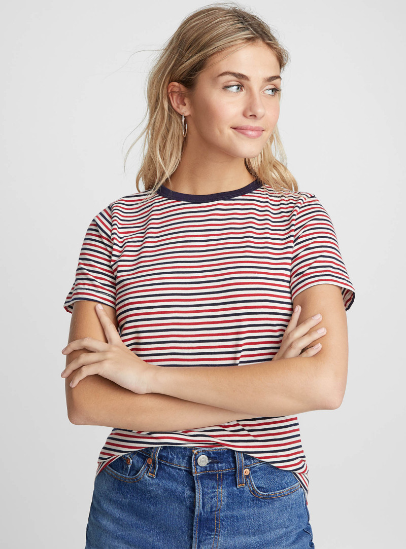 Marilou Belanger featured in  the Simons - La Maison Simons catalogue for Autumn/Winter 2018